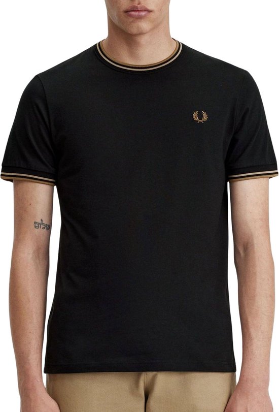 Fred Perry Twin Tipped T-shirt Mannen - Maat L