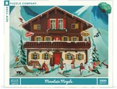 New York Puzzle Company - Janet Hill Mountain Moguls - 1000 stukjes puzzel