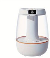 Ultrasone Koude Mist Luchtbevochtiger - 3 liter Sewo aroma diffuser - Draagbare spray-luchtbevochtiger - Kleine Nachtlamp Luchtbevochtiger - AI Intelligente Digitale Display Luchtvochtigheid -