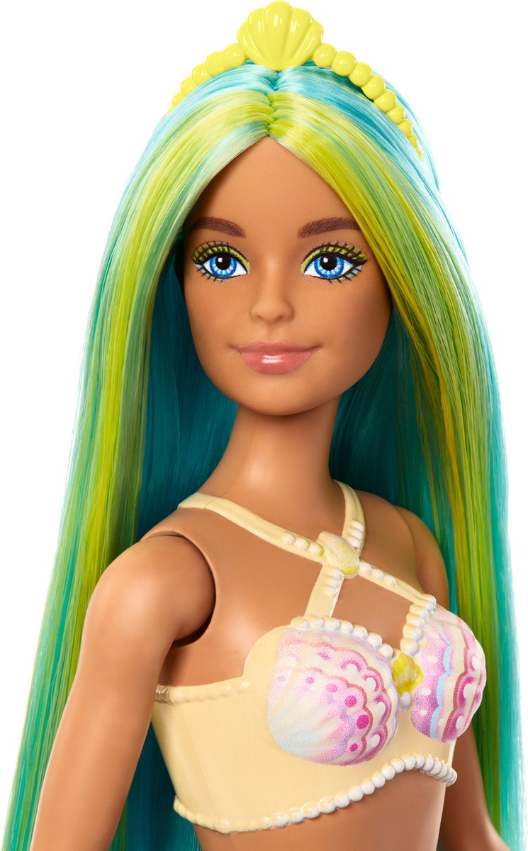 Barbie A Touch of Magic - Turquoise zeemeermin staart - Barbiepop — afbeelding 2