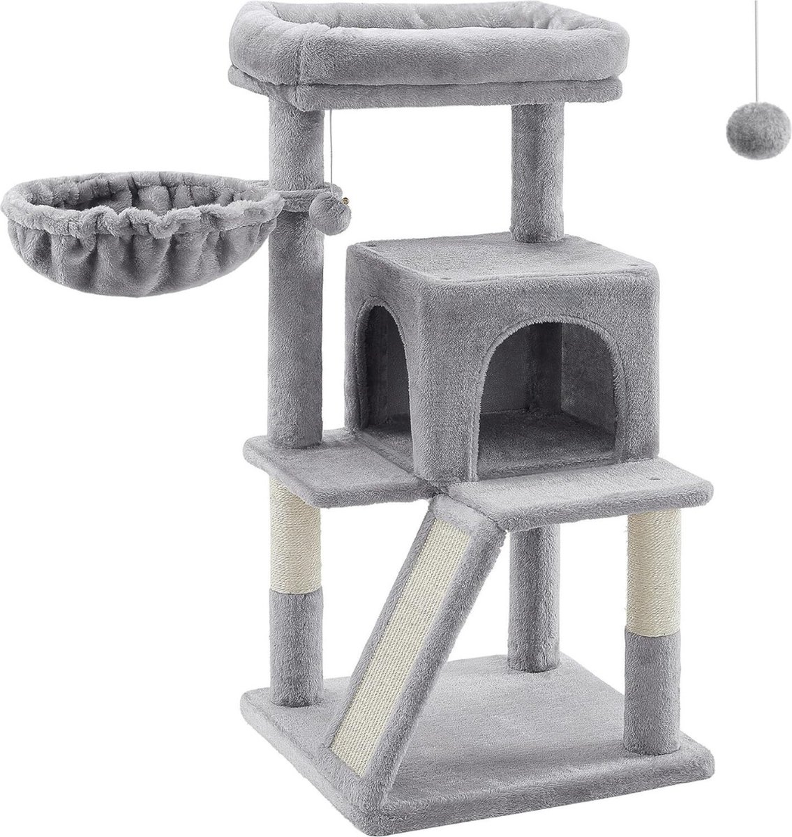 Krabpaal voor Grote Katten – Krappaal – Kattenhuis – Kattenpaal – Cat Tower – Grote Krappaal – Klimwand