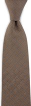 Sir Redman - stropdas - MacMillan bruin - polyester - bruin / lichtblauw