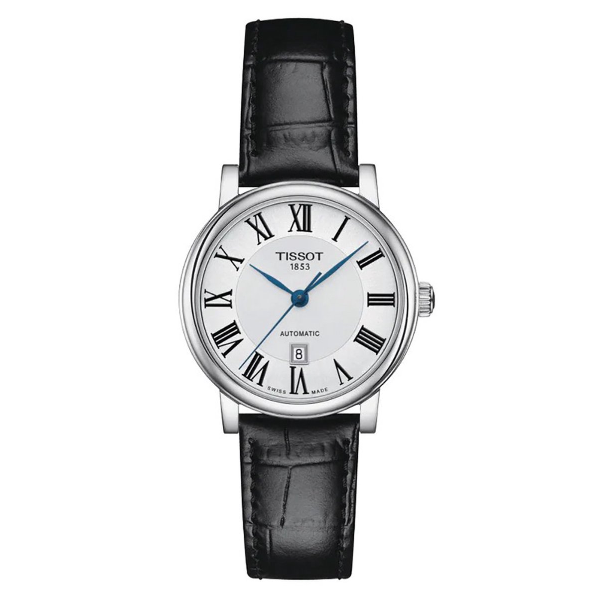 Tissot Carson Premium T1222071603300 Horloge - Leer - Zwart - Ø 30 mm
