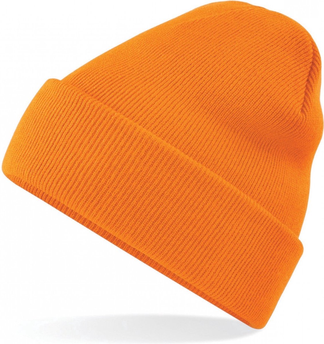 CHPN - Beanie - Muts - Gehaakte - Hippe muts - Wintermuts - Winter accessoire - Koud hoofd - Oranje