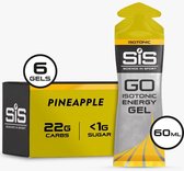 Science in Sport - SiS Go Isotonic Energygel - Energie gel - Isotone Sportgel - Pineapple Smaak - 6 x 60ml