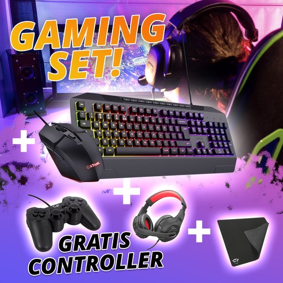 Foto: Logitech lgt mk120 us toetsenbord muis