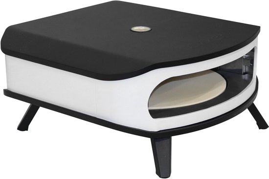 Cozze® 17" pizzaoven met roterende steen en deur van Merkloos — afbeelding 2