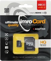 IMRO MICROSD10/32G UHS-3 ADP mémoire flash 32 Go MicroSDHC Classe 10 UHS-III