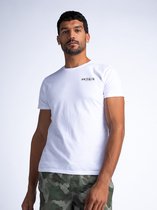 Petrol Industries - Heren Backprint T-shirt Suntide - Wit - Maat XL
