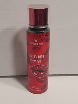 Vive Scents Collection - Lovely Diva Rouge Lips - Bodymist - 236 ml.