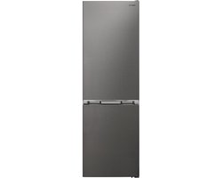 Sharp SJNBA31DMXPCEU - Koel-vriescombinatie - No Frost - Zilver - Ideale koelkast voor gezinnen