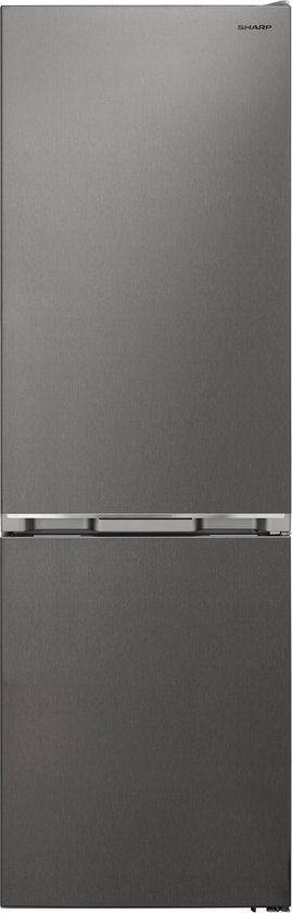 Sharp SJNBA31DMXPCEU Koel-vriescombinatie No Frost 331L Energieklasse C Stil 36dB Zilver