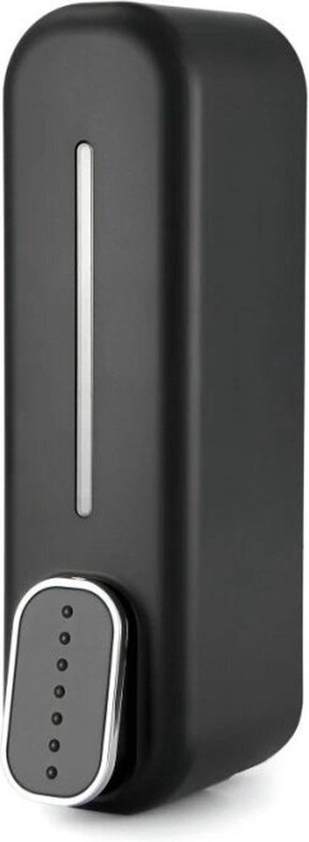 Zeepdispenser Wandbevestiging Iglo – Zwart – 300ml