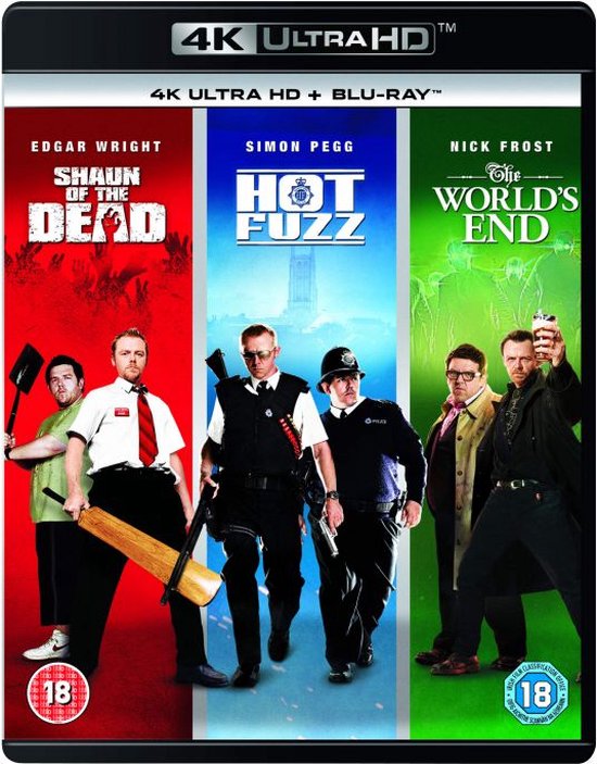 Shaun Of The Dead/hot Fuzz/world's End