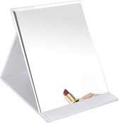 spiegel grote draagbare super HD spiegel make-up spiegel multi stand hoek hand vrij/handheld/tafelblad opvouwbare spiegel 6.9X4.9 inch