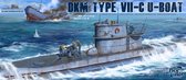 1:35 Border Model BS001 DKM Type VII-C U-Boat Upper Deck Plastic Modelbouwpakket