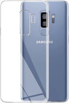 DrPhone TPU Hoesje - Transparant Ultra Dun Premium Soft-Gel Case - Geschikt voor Samsung Galaxy S9 Plus – Transparant