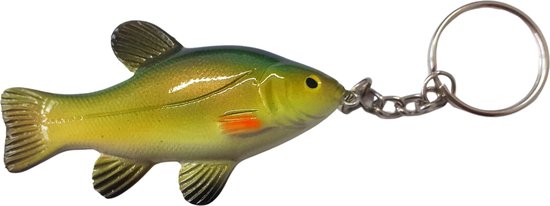 Gekleurde Vis Sleutelhanger Zeelt Fish Keyring Viscadeau Cadeau Vissen Sleutelhangers Tench Key Ring