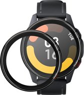 kwmobile Beschermfolie geschikt voor Xiaomi Mi Watch / Mi Watch Color Sport Schermbeschermer - 2 x screenprotector smartwatch anti kras