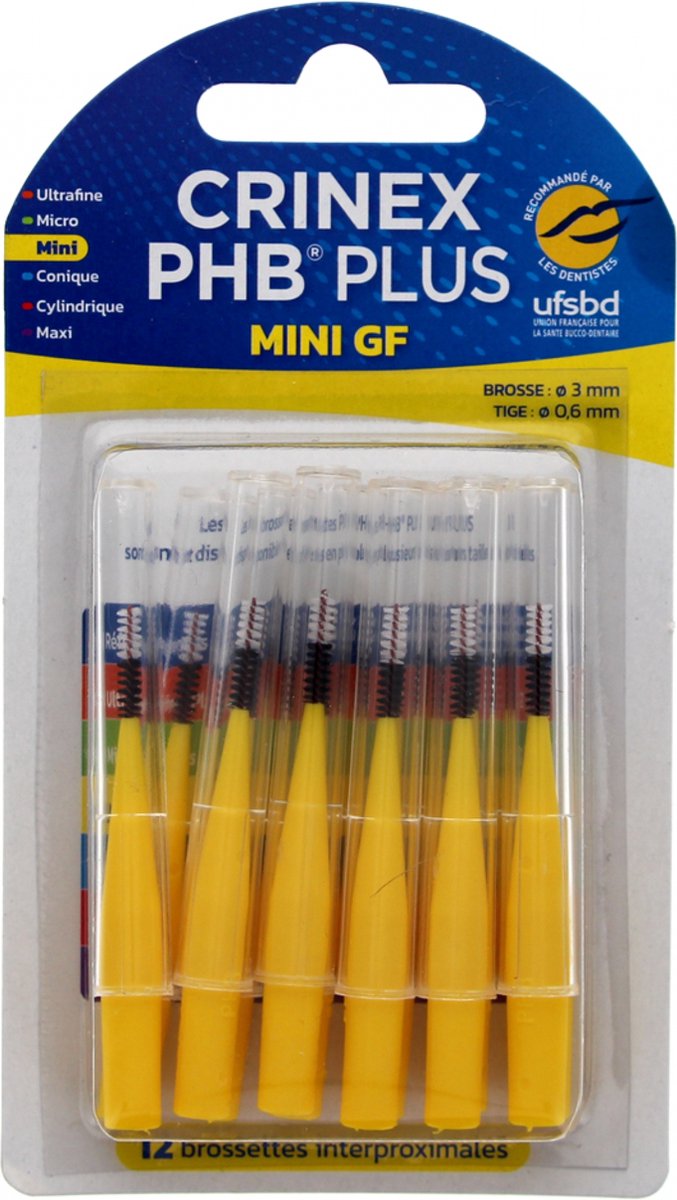 Crinex Phb Plus Mini GF 1.1 12 Interproximale Borstels
