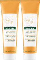 Klorane Ontharingscrème met Zoete Amandel Set van 2 x 150 ml