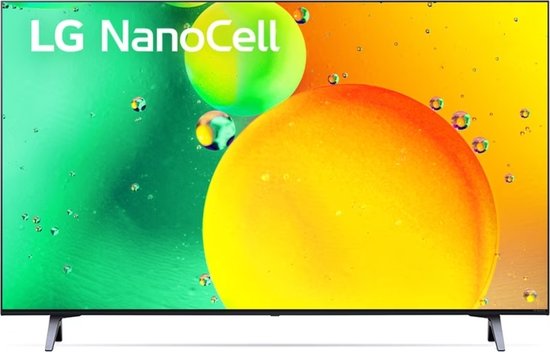 LG 43NANO756QC - 43 inch - 4K Nanocell - 2021 - Buitenlands model