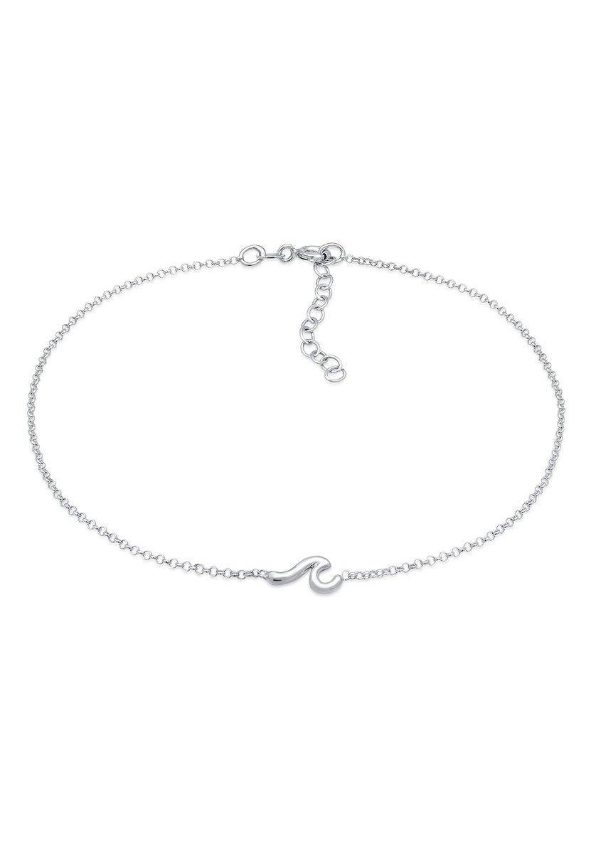 Elli - Enkelbanden - Dames Enkelbandje hanger golf maritiem basis in 925 sterling zilver - Dames