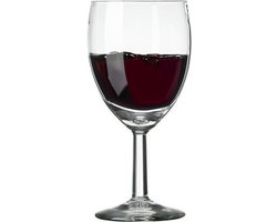 Royal Leerdam Wijnglazen Gilde - 6x stuks - rode wijn - 290 ml - 29 cl - Rode wijn glazen - Wijn drinken - Wijnglazen van glas