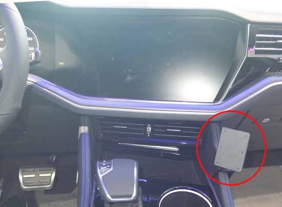 Autohouder - Brodit Proclip Volkswagen Touareg 24- Angled mount