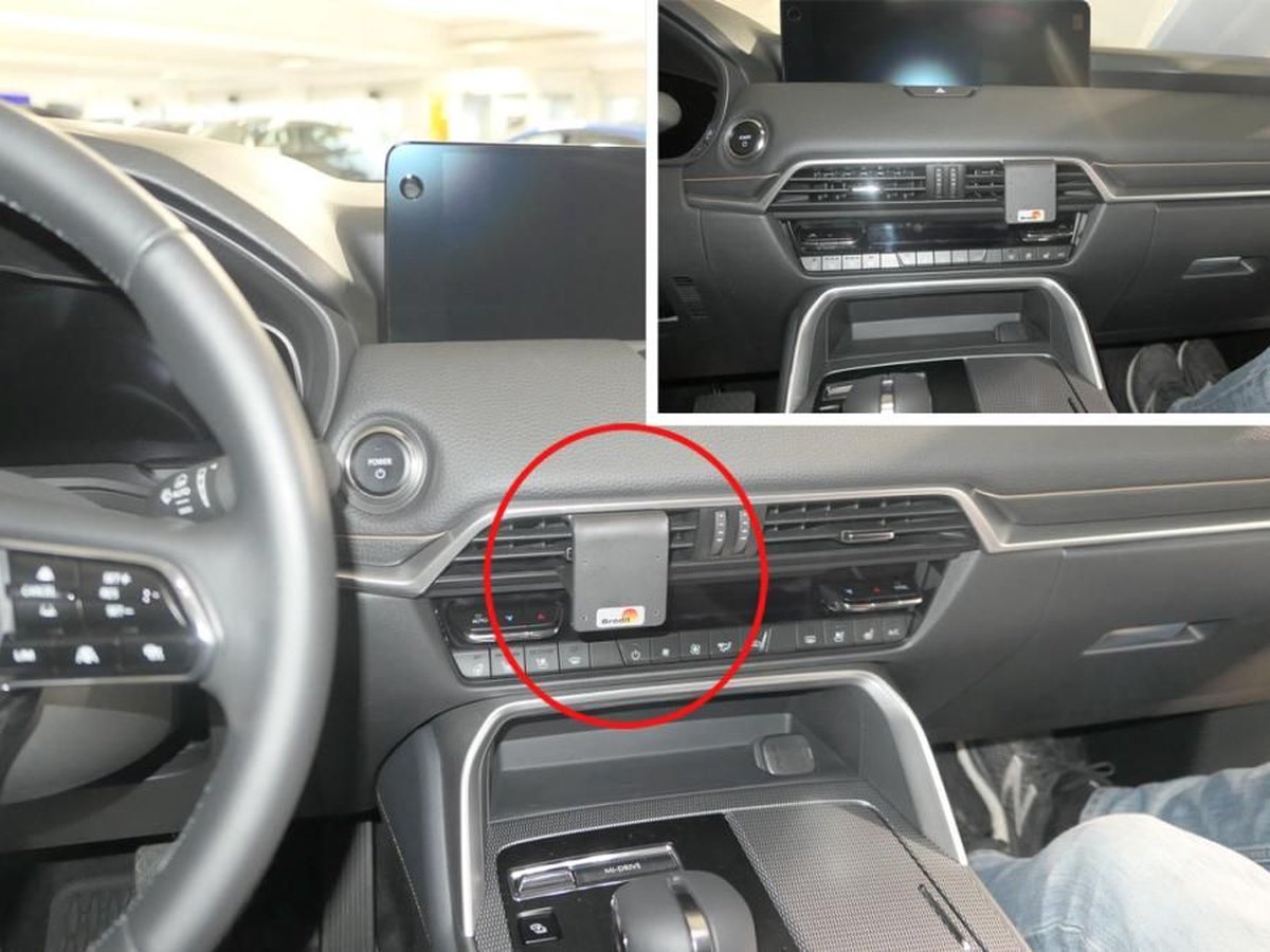Brodit ProClip houder geschikt voor Mazda CX-60 2023 - Center mount