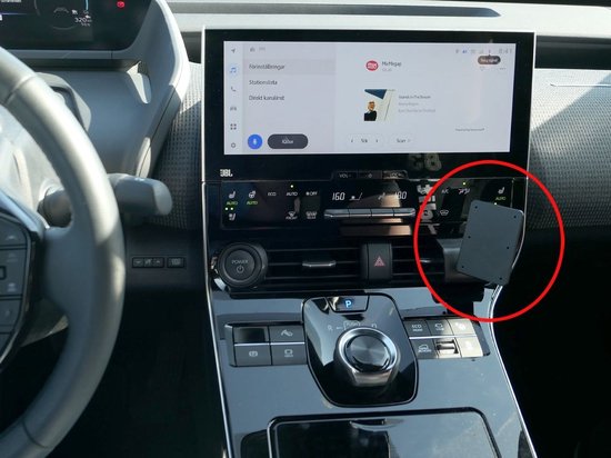 Supports pour voiture - Brodit Proclip Toyota bZ4X 23 - Support coudé