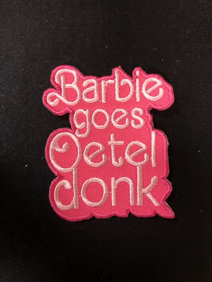 embleem Barbie goes Oeteldonk