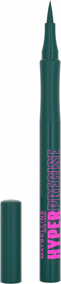 Maybelline Hyper Precise Eyeliner 730 Emerald Green - 3 x 1 ml - Voordeelverpakking