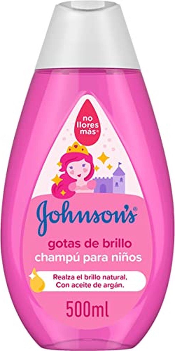 Shampoo BABY gotas de brillo Johnson's 9437600 (500 ml) 500 ml