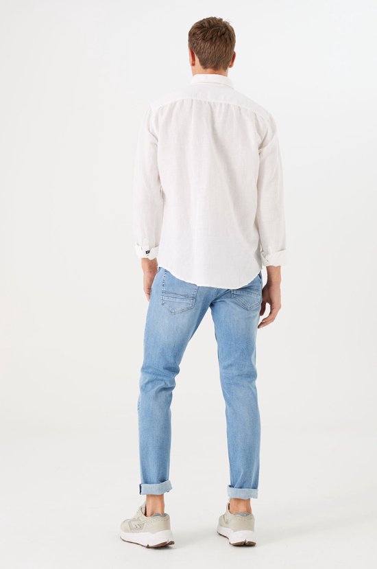 GARCIA Savio Heren Slim Fit Jeans Blauw - Maat W36 X L34