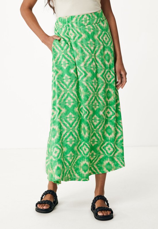 Clean Midi Rok With Side Seam Pockets Dames - Multicolor - Maat S