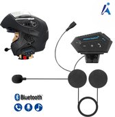 Draadloze Motorhelm Headset - Brommer Helm - Snorfiets Helm - Jethelm - Waterdichte Motorhelm Headset - Bluetooth - Intercom Helm - Bluetooth Headset met Microfoon - Scooter Helm - Koptelefoon - Oortelefoon - Communicatiesysteem