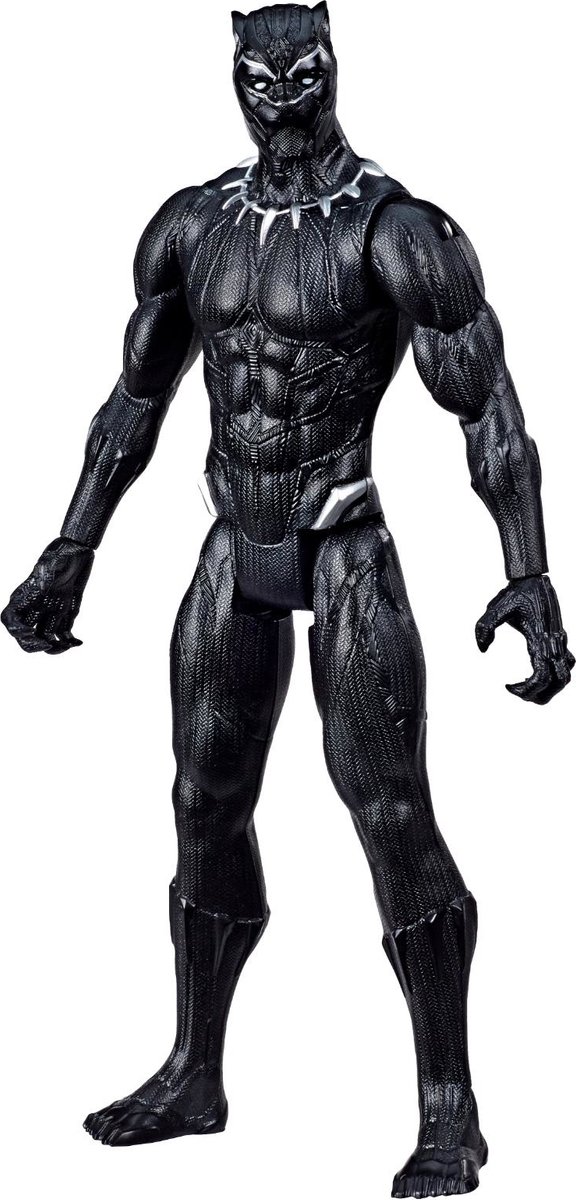 Hasbro Marvel actiefiguur Black Panther - Avengers Titan Hero 30 cm. — afbeelding 12