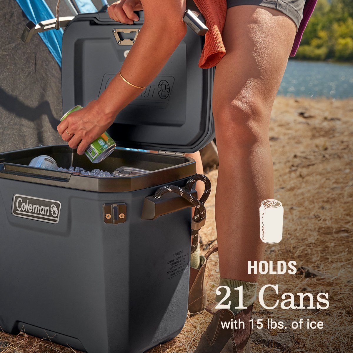 Coleman 28QT Convoy Cooler - 29 liter koelbox - lichtgewicht