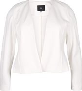 ZIZZI JMADDIE L/ S SHORT BLAZER Blazer Femme - Blanc cassé - Taille 46