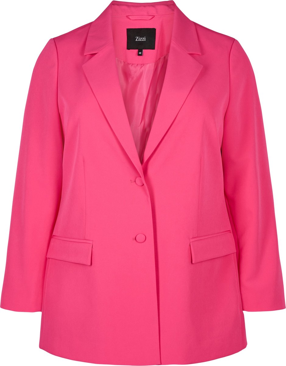 ZIZZI CAKAISA L/S BLAZER Dames Blazer - Pink - Maat 44