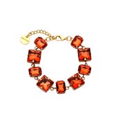 Les Cordes - BHOUTAN (AB) - Bracelet - Oranje - Métal - Bijoux - Femme - Printemps/Été