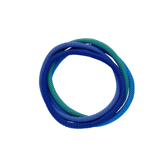 Les Cordes - HILMA (AB) - Bracelet - Multi - Blauw - Métal - Bijoux - Femme - Printemps/Été