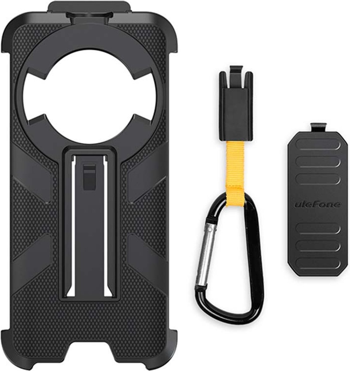 Ulefone Power Armor 16 Pro Telefoonhoesje Zwart
