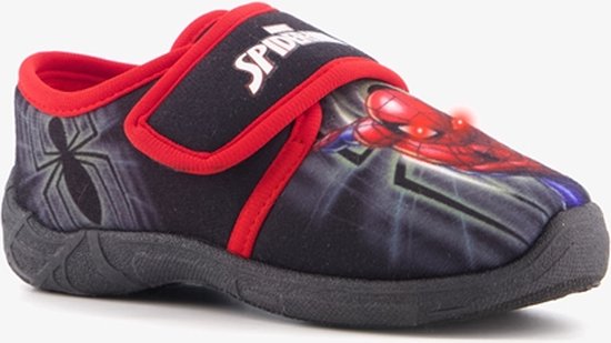Spiderman - Kinder Pantoffels - Zwart/Rood - Maat 29