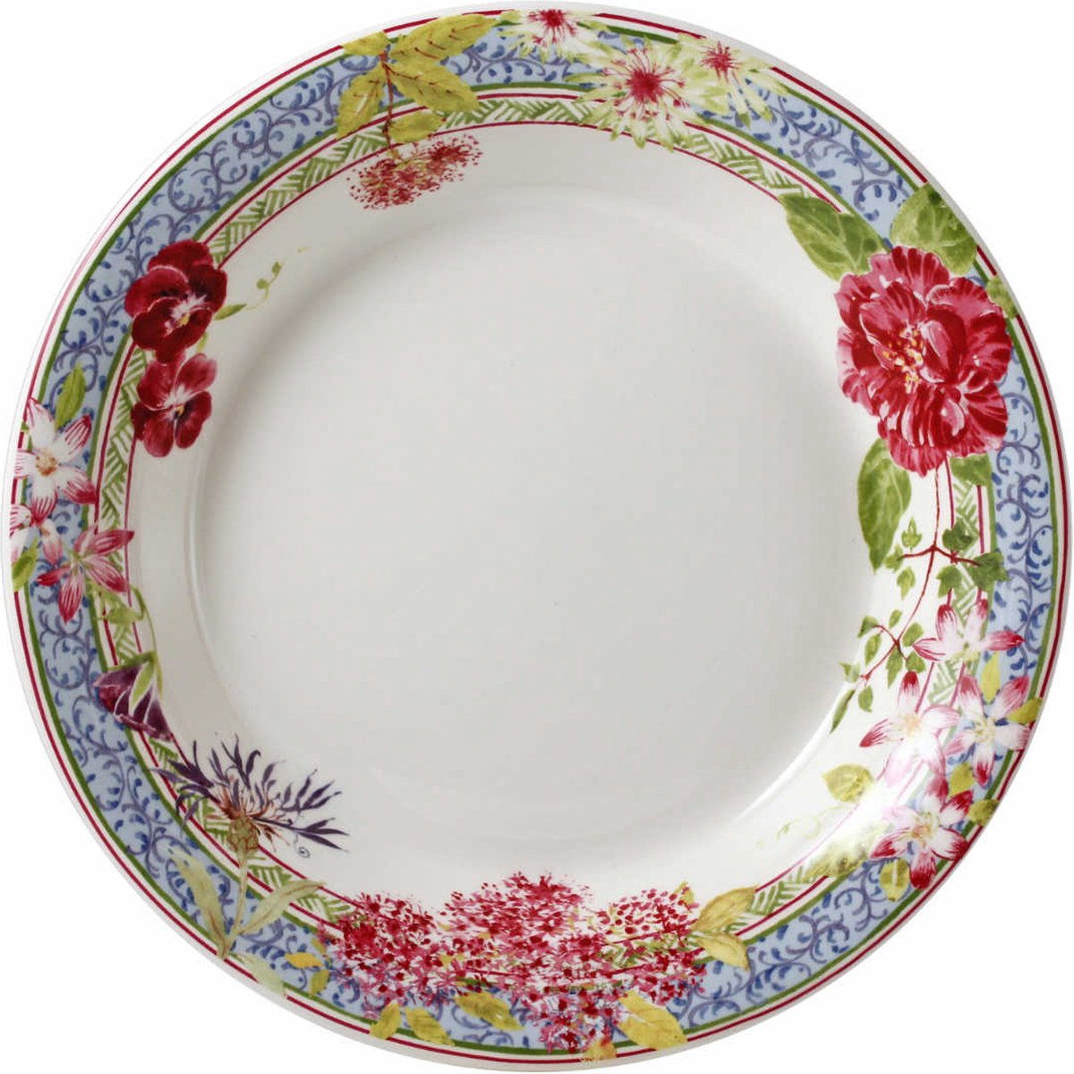GIEN FRANCE - Millefleurs - Diep Bord 23cm