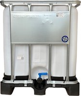 IBC container 1000 liter - Kunststof pallet - UN keur