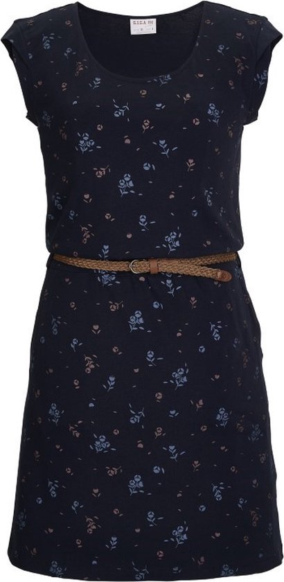 Killtec jurk - zomer jurk - 41421 - navy print - maat 44