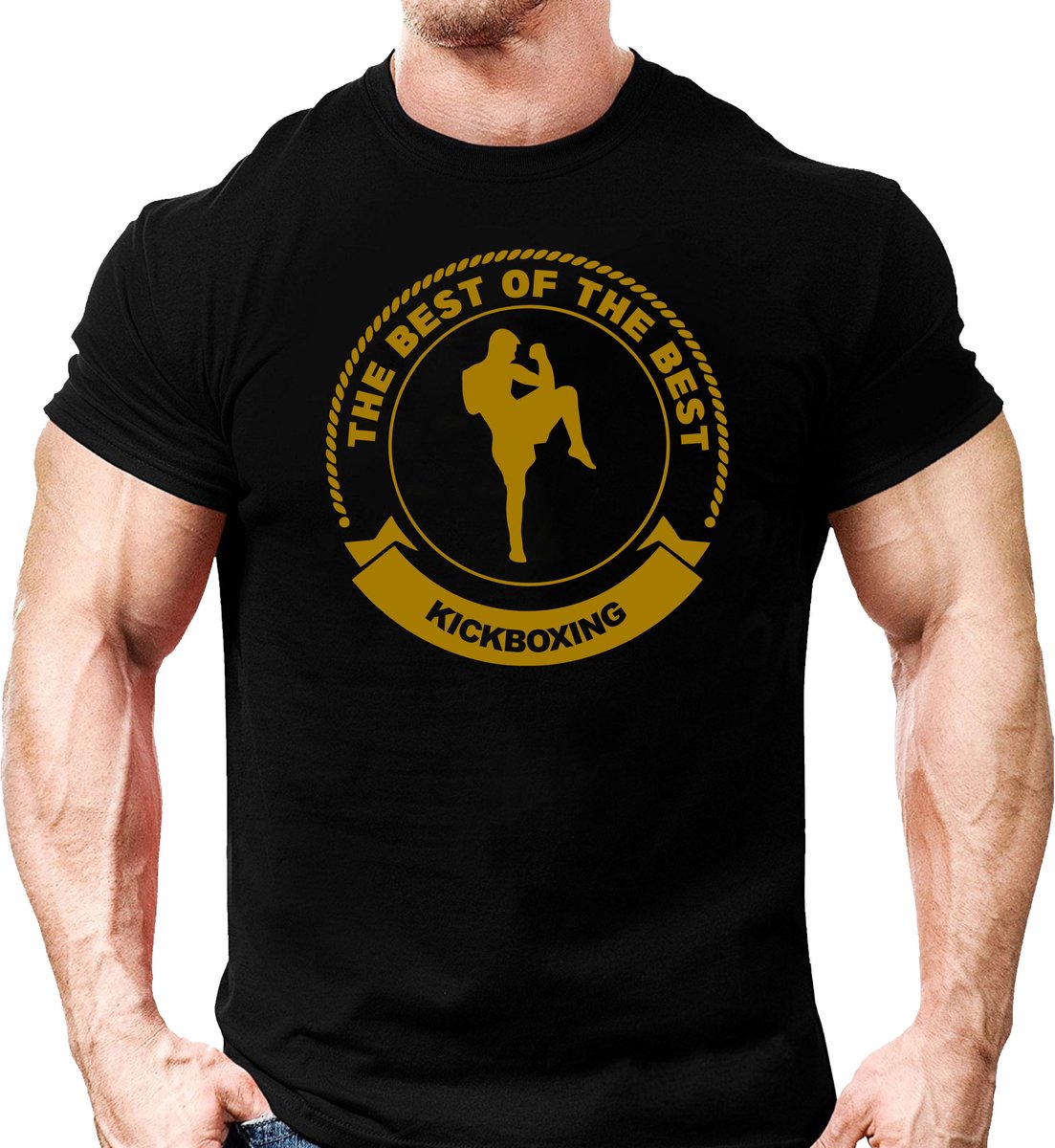 Kick Boxing T-shirt 100% cotton Boxing Kickboxing Gym Training