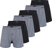 Schiesser Heren boxershort 6 pack Singel-Jersey